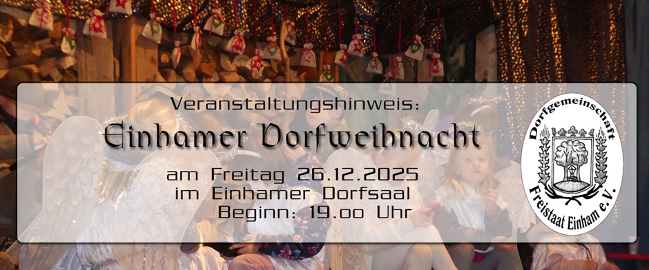 Einhamer Dorfweihnacht